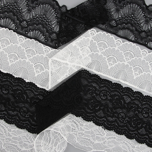 Elastic lace, fan-shaped lace, ribbon, strand lace, DIY dress accessories
