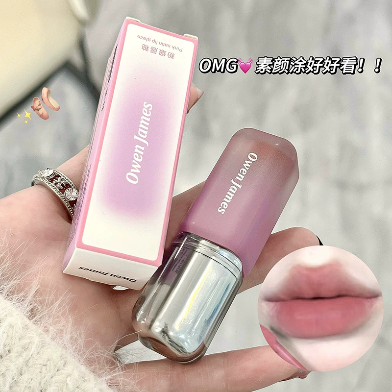 Оуэн Джеймс корейская помада для губ Velvet matte поверхность не тускнеет долговременная насыщенность помада в глане