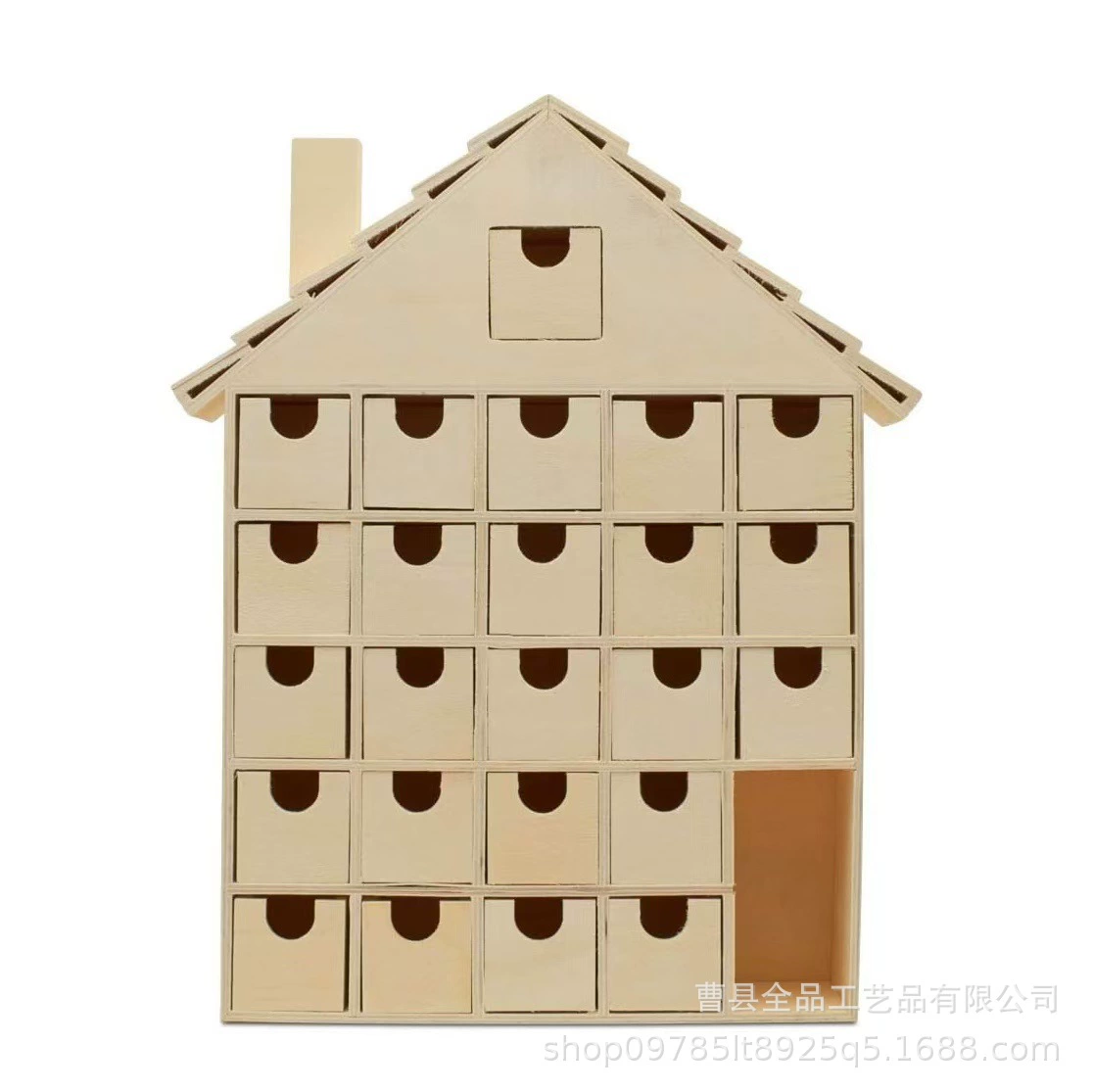 Трансграничная рождественская коробка с календарем деревянный ящик подарочная коробка для детей конфеты подарочная коробка для украшения дома