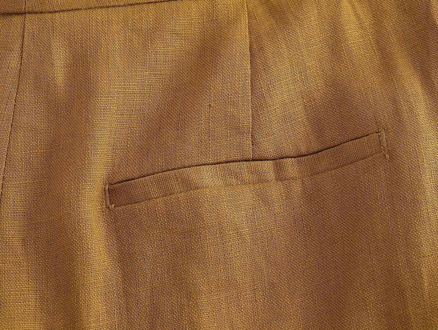 Women's Clothing new women's vest double breasted fashion top + straight pants casual suit set_voghion.com