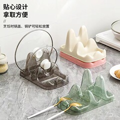 自主的に設計した軽贅沢風二重鍋蓋収納棚キッチンテーブル座式鍋シャベルスプーン棚ホルダー