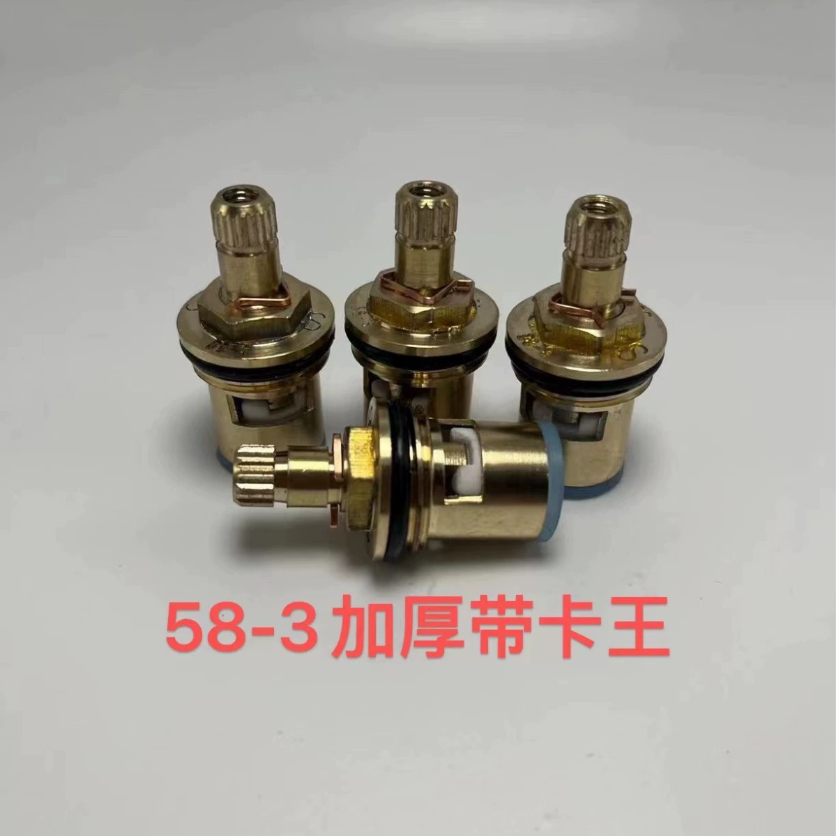 Wholesale faucet valve core hot and cold water quick opening triangle valve washing machine switch ceramic core repair accessories