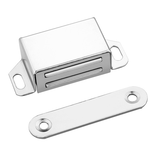 Stainless steel cabinet door magnetic suction wardrobe cabinet door suction strong suction device door touch strong magnetic touch bead old cabinet door lock buckle