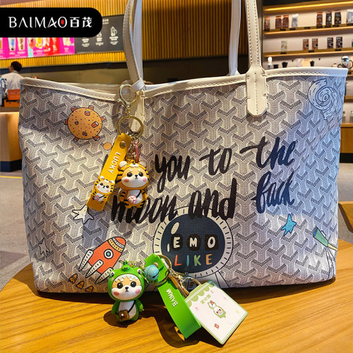 Baimao genuine cartoon Chai Xiaolong Xiaocai Chai key chain cute and exquisite Shiba Inu key chain school bag pendant gift