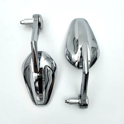 Cross-border modified motorcycle handlebar Motorcycle rearview mirror - rear-view-mirror-electroplating