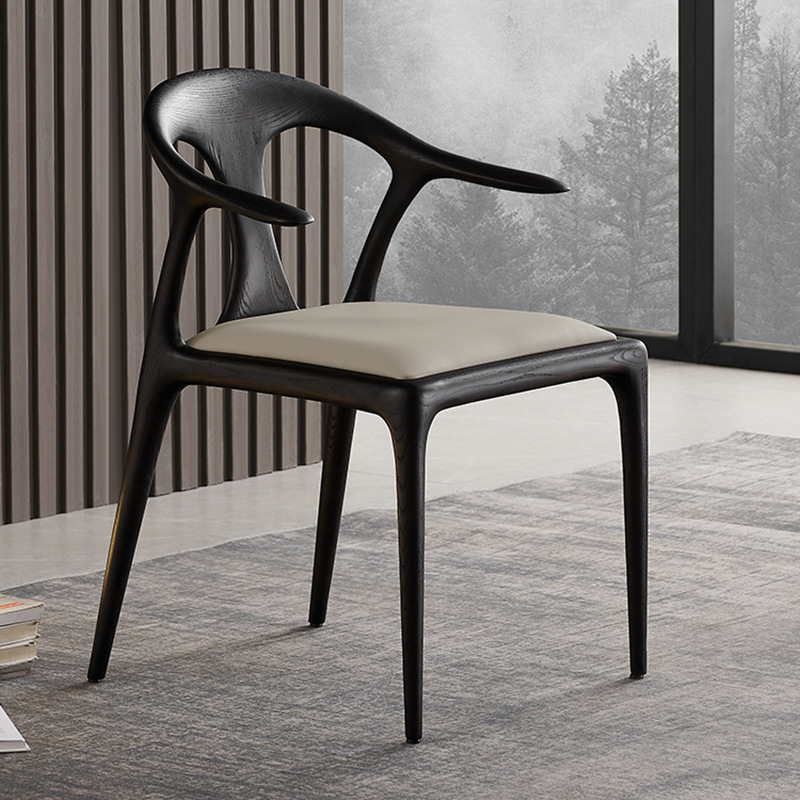 Silla de comedor de madera maciza S36 (a partir de dos)
