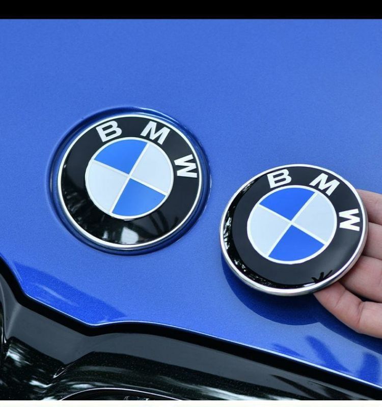 BMW front and rear emblems, 1357 series, suitable for X1, X3, X5, and X6 models, including trunk emblems and hood emblems, high-end quality