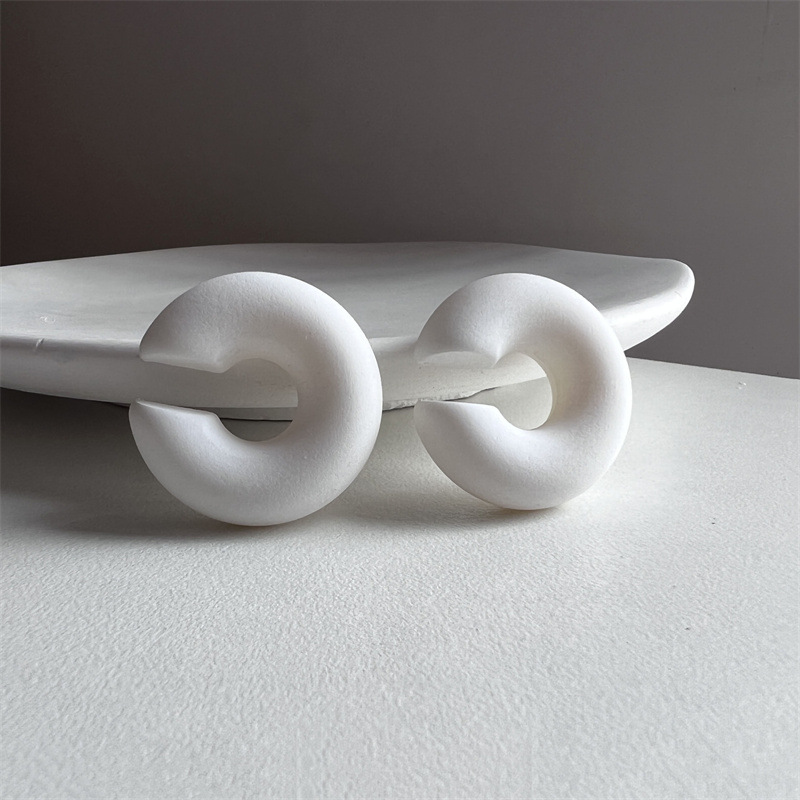 8g Weight Ear Cuffs Classification 1 Piece Quantity Holiday, Daily Occasion Acrylic Material C Shape Pattern Unisex Gender Plating Design Sweet Style 1 Piece Sweet C Shape Plating Arylic Ear Cuffs 12