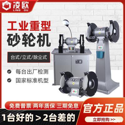 Desktop Floor type Environmentally friendly remove dust Heavy Grinding machine Industry vertical Brothers bit Grinder