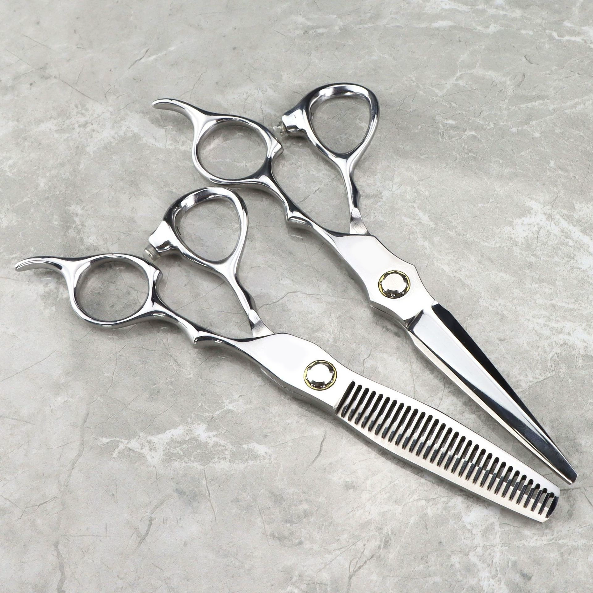 Персонализированные парикмахерские ножницы в китайском стиле, ножницы для стрижки волос, прямые ножницы, ножницы для челки, 6.0inch шт.