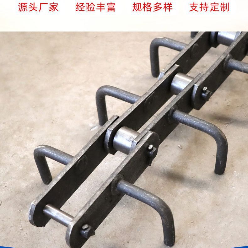 工业刮板机运输机传动链 FU系列带板板链 矿用不锈钢FU输送机链条