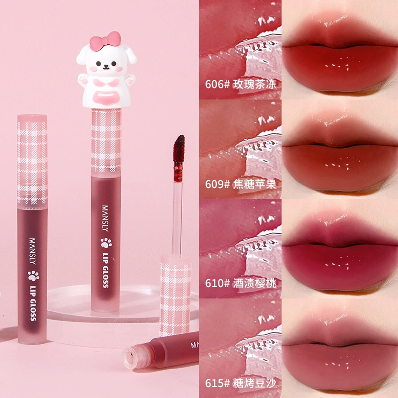 Манси ли Lipstick, блеск для губ, эффект зеркала, без Amazon