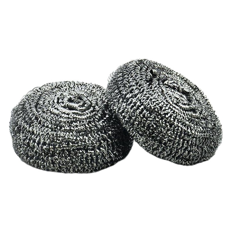 Suministros de limpieza de cocina 410 Bola de limpieza de alambre de acero inoxidable para lavar platos en el hogar bola de acero Yiwu Necesidades diarias