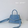 Shoulder bag, denim purse, one-shoulder bag, 2023 collection, South Korea, internet celebrity