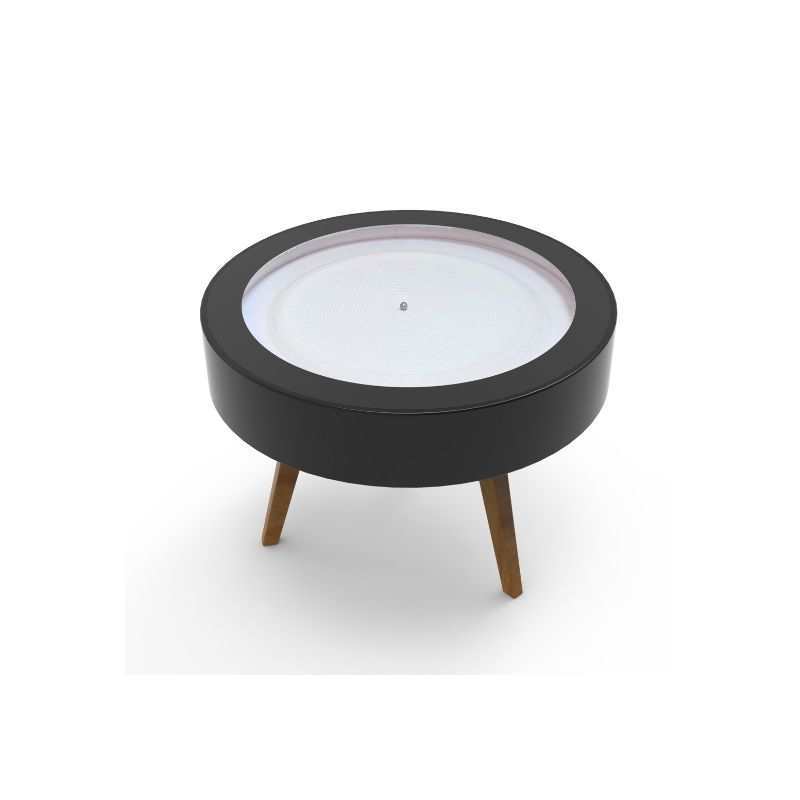 Mesa de pintura de arena de arte dinámico pintura automática de arte creativo mesa de té sala de estar atmósfera decoración descompresión regalos sin madera
