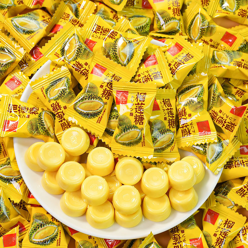 Authentic Extra Rich Durian Candy Hard Candy Festive Wedding Souvenirs Wedding Candy Bulk Casual Snacks Wholesale