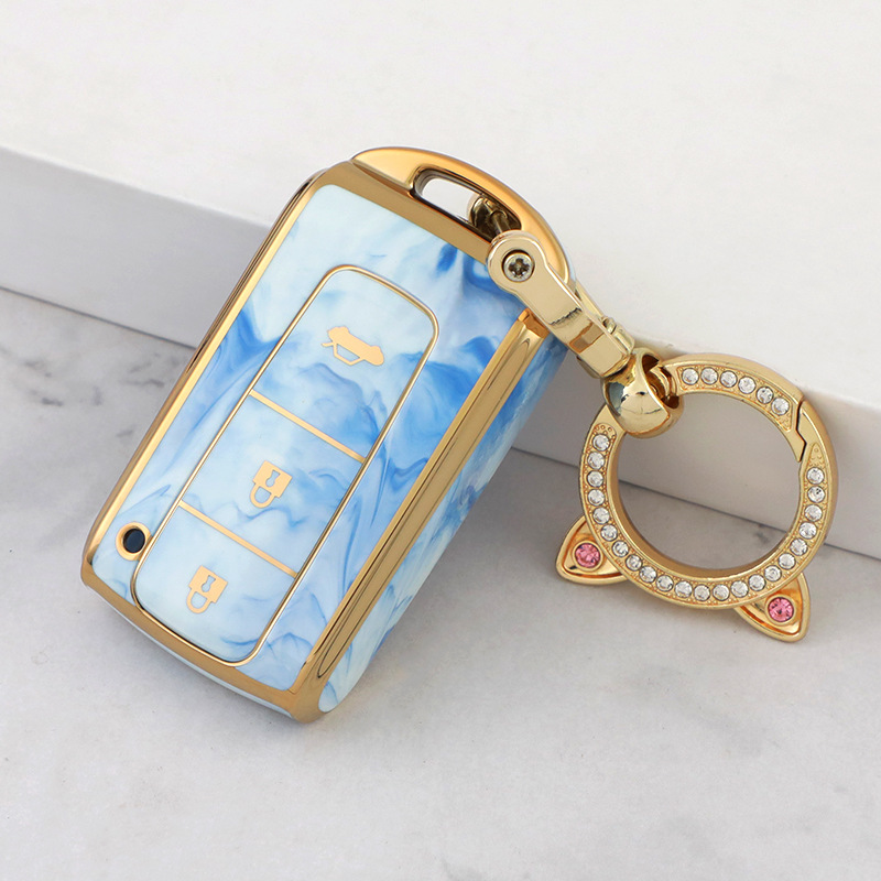 청화백자+고양이 귀걸이