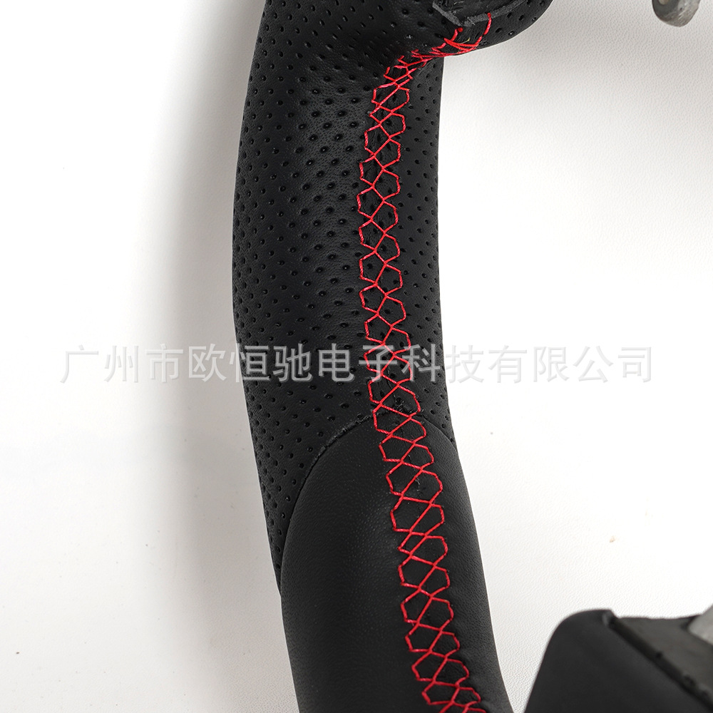 Cross-Border Hot-Selling Product Suitable for Nissan Gt-R 09-16 Models, Full Leather Car Steering Wheel Modification and Upgrade Parts