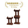 다크 브라운 원형 교각 (3 세트)
