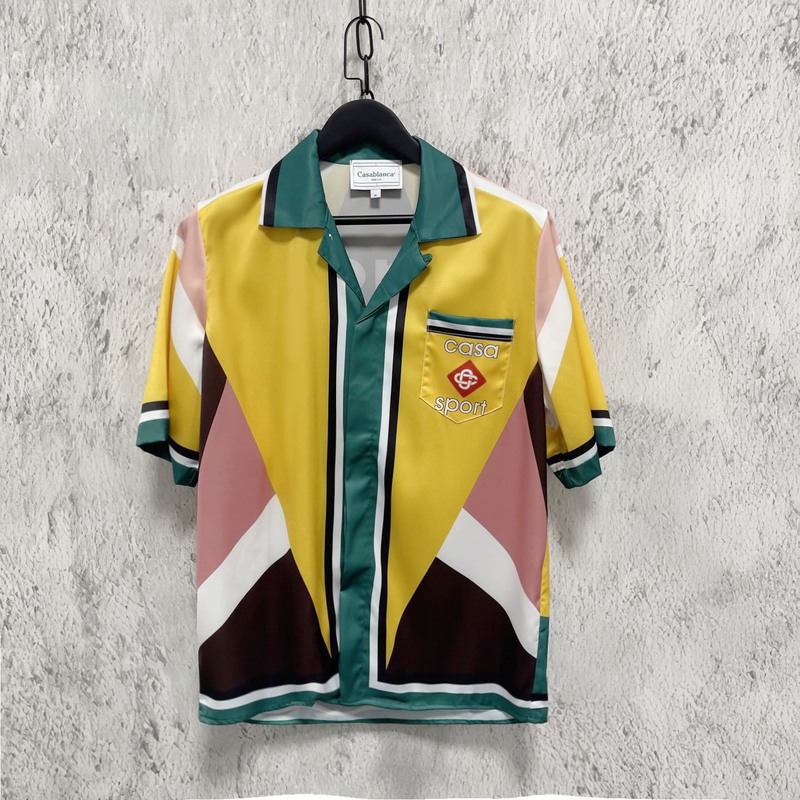 Casablanca 25 Brazilian Hawaiian Style Vacation Hawaiian Shirt for Men and Women Couples