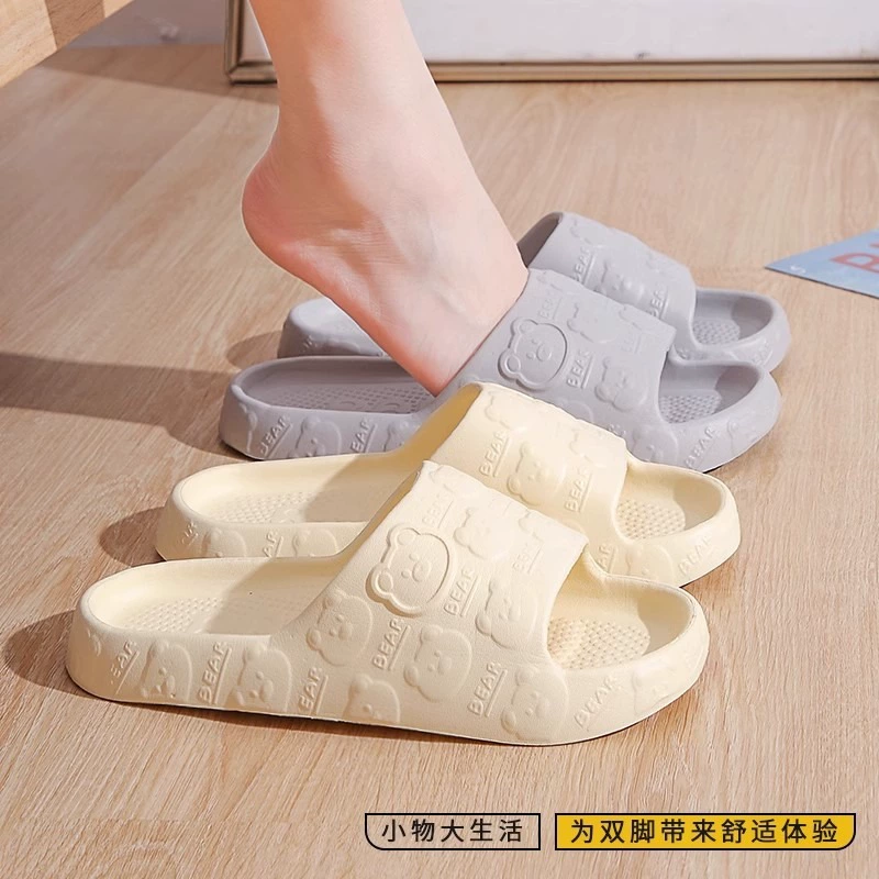 2024 медвежонок домашние тапочки женские мужские ванные комнаты для купания дома домашние гости холодные тапочки простые тапочки оптом