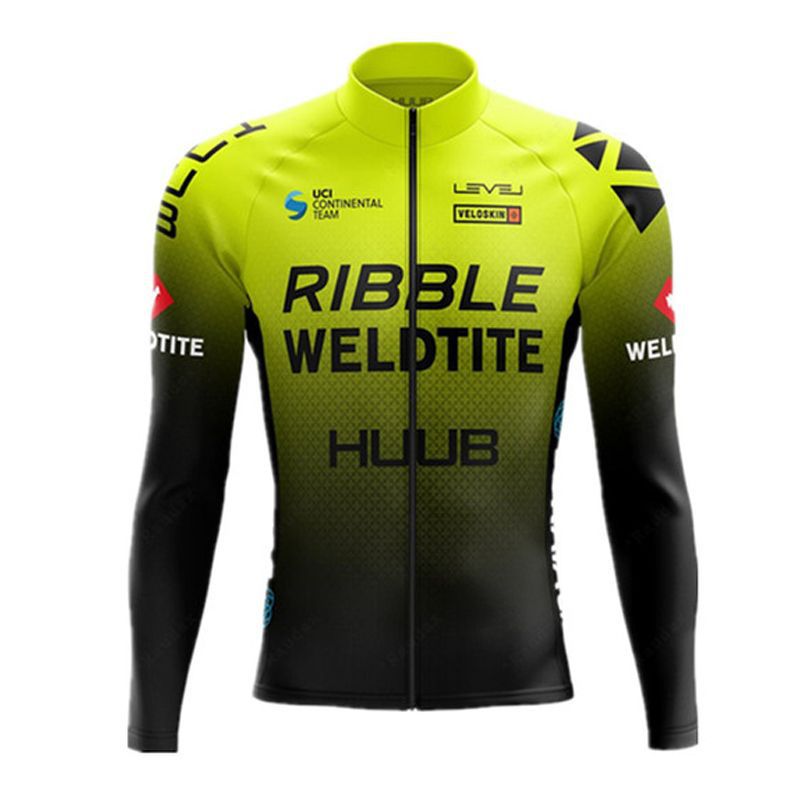 Spring and Summer Cycling Clothing Long-Sleeved Huub Cycling Clothing Mountain Road Bike Long Cycling Clothing Outdoor Cycling Shirt