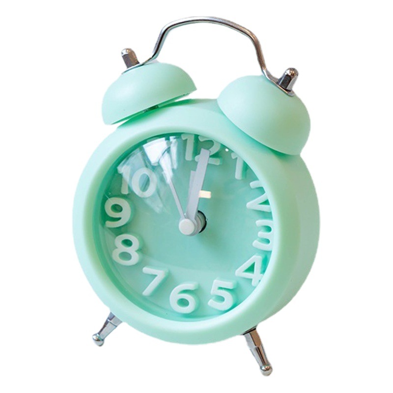 Fábrica directa simple estudiante niños mini despertador lindo 1,5 pulgadas práctico creativo coreano portátil con despertador