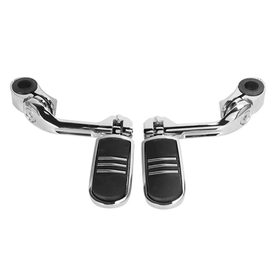 Glide Modified Aluminum Alloy | Motorcycle pedals - 1-pedal-plating-extended-pedal-ring-plating