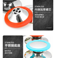 不鏽鋼防燙鍋蓋頂珠硅膠鍋蓋把手鈕頂珠通用鍋蓋帽鈕蓋硅膠蓋提手