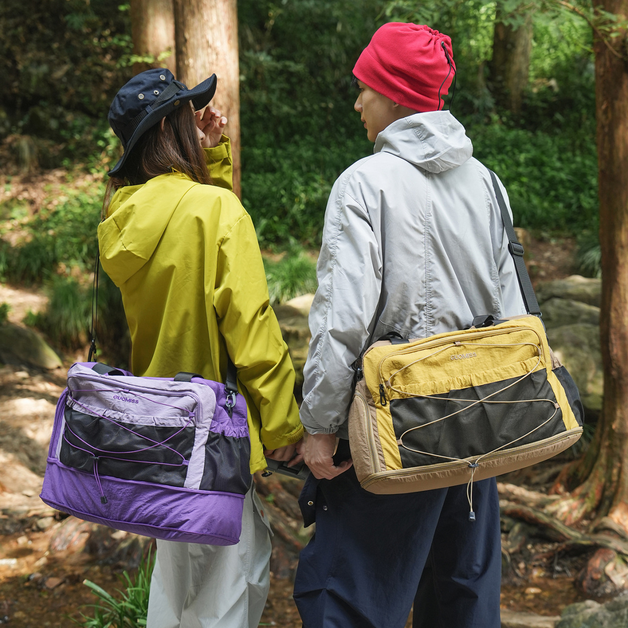 Bolsa de viaje de corta duración, bolsa de mano ligera, alta capacidad de separación seca y húmeda, bolsa deportiva de alta calidad.