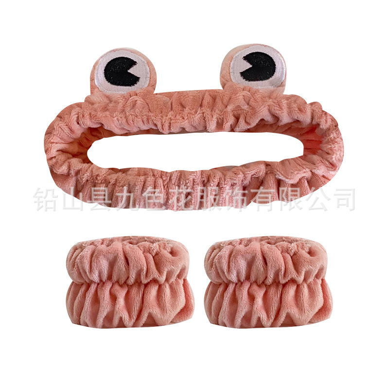 Coral Hairband + 2 Bracelets