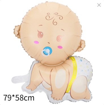 El género revela globo hombres y mujeres revelan baby shower Bienvenido Bebé pastel arreglo par niño o niña película de aluminio globo