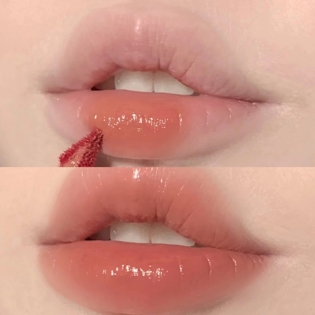 Daimanpu, botella de algodón blanco de leche, esmalte labial hidratante, esmalte labial blanqueador duradero.