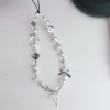 Silver pendant with bow