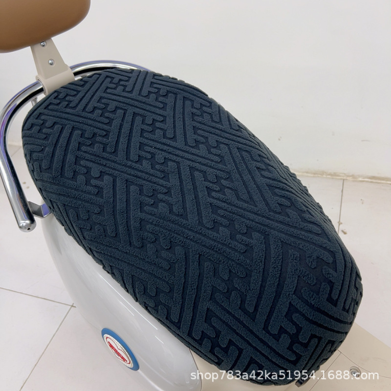 新型の電気自動車の座布団カバーのジャカードの絨毯の電気瓶のペダルのオートバイの四季通用の通用の日焼け止めの断熱の滑り止めのシートカバー|undefined