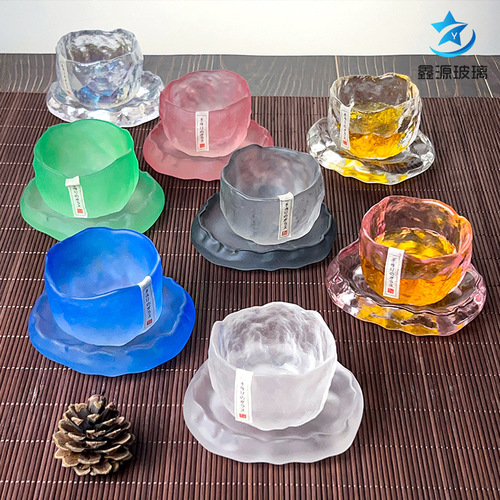 Master cup, Japanese pink lady’s small tea cup, national trend sake cup, glass cup, tea cup, frozen roasted aroma cup