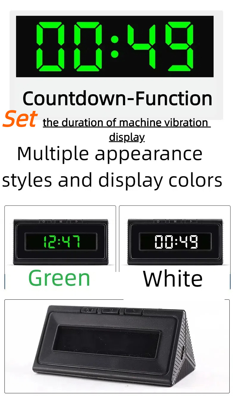 Car Electronic Clock, Car Clock Thermometer, Digital Display, Luminous Multifunctional Car Electronic Watch