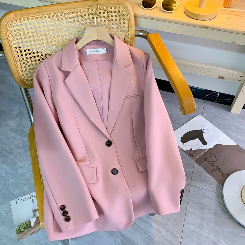 College Students' Spring and Autumn Korean-Style Jk Tops and Blazers for Women, 2025 School-Supplied Suits College Students' Spring and Autumn Korean-Style Jk Tops and Blazers for Women, 2025 School-Supplied Suits