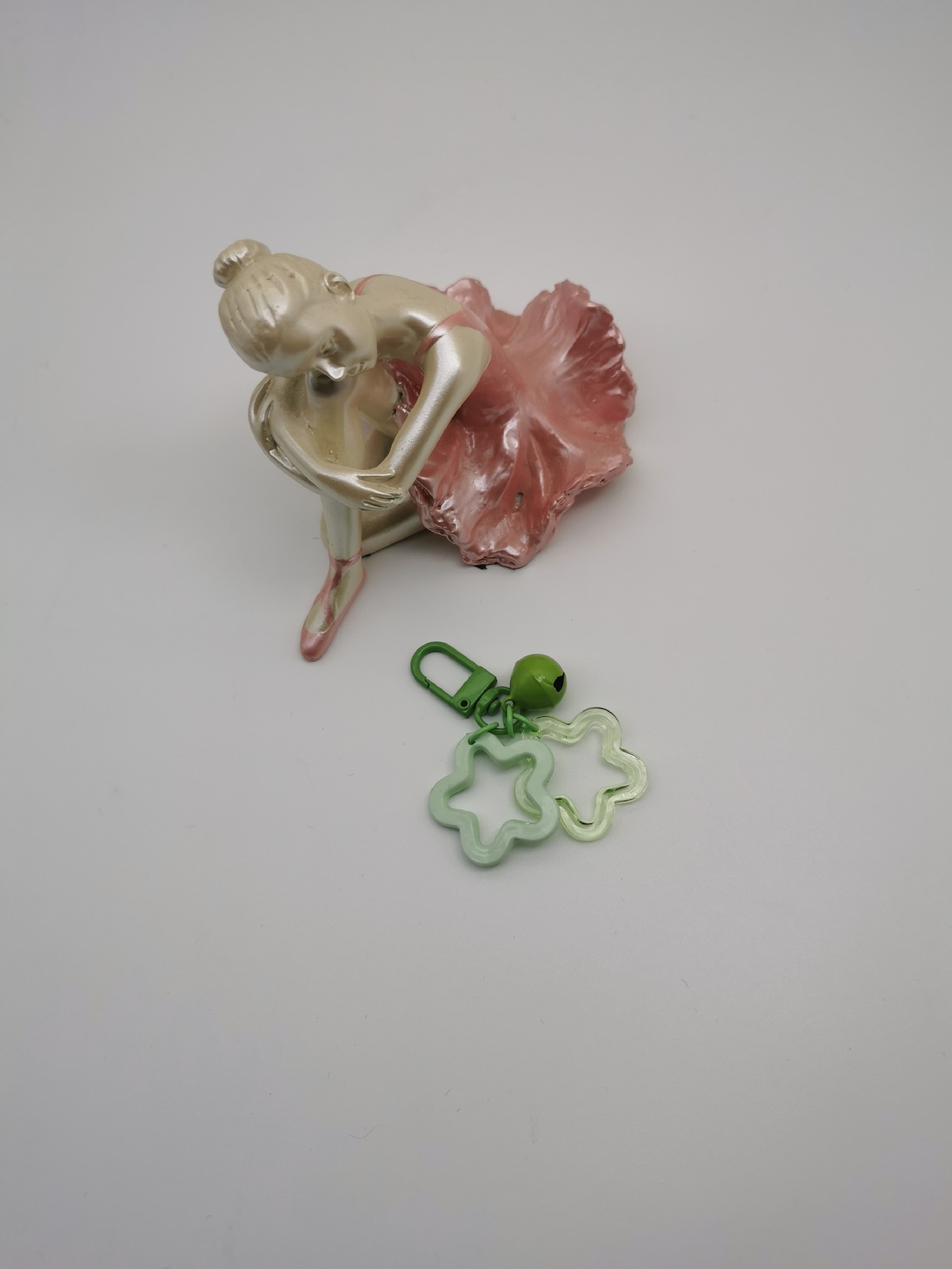 Acrílico hueco estrella de cinco puntas ins colgante verano diversión de los niños colgante llavero accesorios auricular inalámbrico caso de la joyería