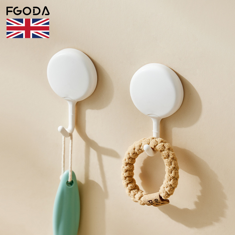 Hook Viscose Household Non-perforated Seamless Suction Cup Stainless Steel Bathroom Toilet Kitchen Wall Hanging Hook