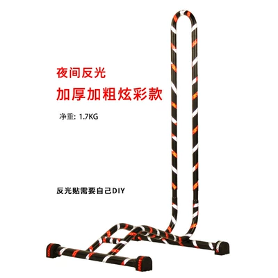 Car bike rack: L-Shaped Display Rack Bicycle - colorful-version-recommended-boxed-and-detachable-ordinary-model-black-with-sponge-cover-thick-and-wide-net-weight-16kg