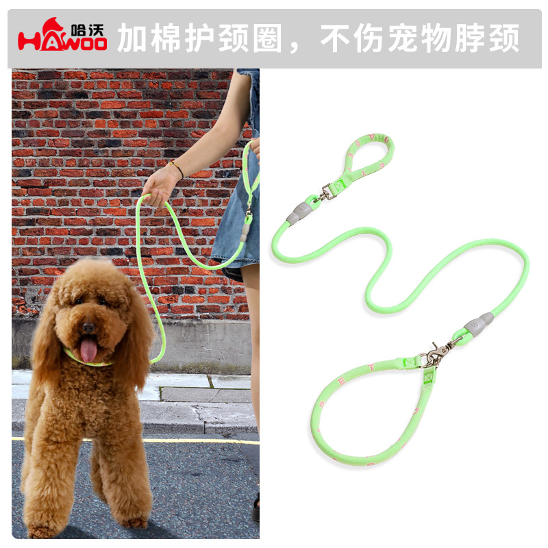 Cuerda de tracción para perros, cuerda para perros pequeños, correa para el pecho, cadena para perros, correa para perros tejida de nailon, cadena para perros, perforación a prueba de explosiones