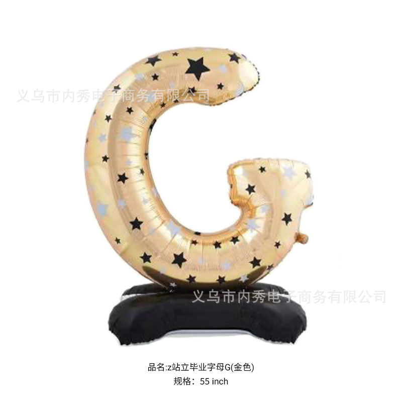 fiesta de graduación de la escuela para tomar fotos de fondo gran sombrero de graduación 4D estereoscópico de pie GRAD oso doctor base globo