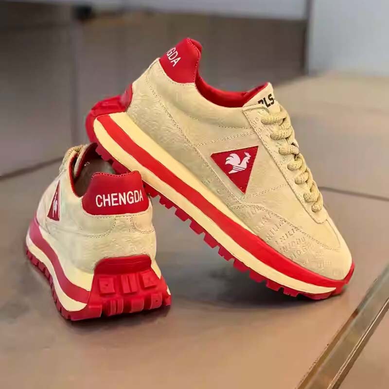 Trendy Men's Shoes 2025 Autumn and Winter Suede Casual Sports Sneakers Fashion Versatile Thick-Soled Height-Increasing Sneakers Trendy Men's Shoes 2025 Autumn and Winter Suede Casual Sports Sneakers Fashion Versatile Thick-Soled Height-Increasing Sneakers