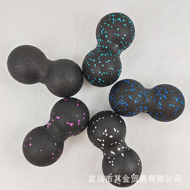 Spot bola de maní masaje bola de fitness relajación de pies bola de masaje yoga relajación interior luz de las estrellas diseño de contraste de color