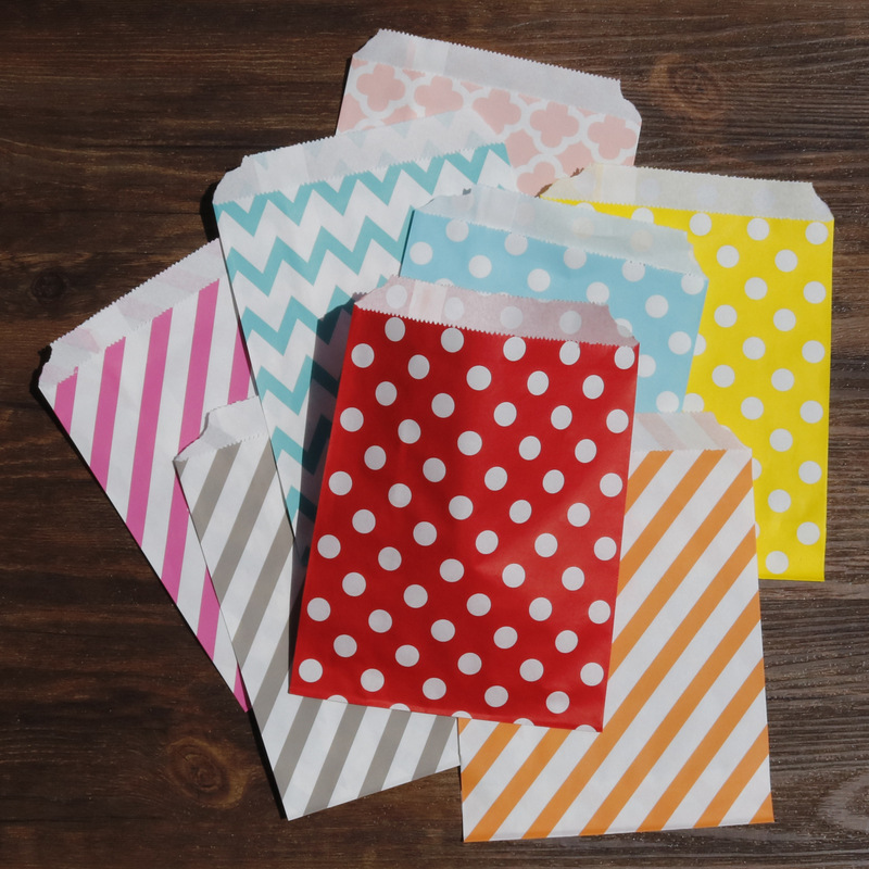 65g Weight Gift Wrapping Supplies Event & Party Supplies 1 Set Quantity Casual Color Block Kraft Paper Daily Party Gift Wrapping Supplies
