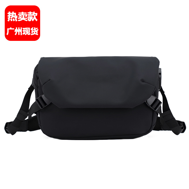 New men's crossbody bag, trendy brand, cross-border men's shoulder bag, fashionable messenger bag, student casual shoulder bag, Japanese-style backpack