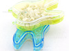 Dental material temporary crown oral porcelain teeth temporary crown crown front and rear teeth