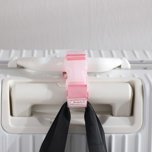 Cross-border supply travel trolley bag external buckle strap portable clip buckle strap luggage anti-lost cable tie