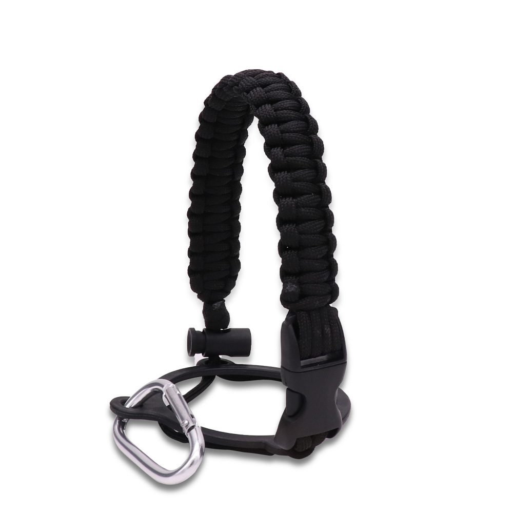 Amazon hidro frasco taza de cuerda taza de agua cuerda de transporte hervidor de agua correa portátil Boca Grande espacio olla cuerda portátil